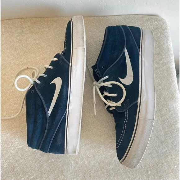 Nike SB Stefan Janoski Sneakers NAVY blue size 9 - Picture 7 of 9